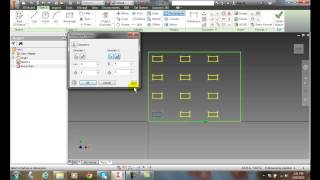Inventor 04-08 Creating Rectangular Patterns