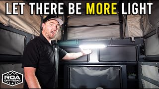 Bring More Light Into Your Camper Trailer! | Light Upgrade Conqueror UEV-490 | ROA Off-Road