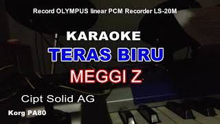 Download Mp3 KARAOKE TERAS BIRU MEGGI Z. TES OLYMPUS RECORDER LS-20M