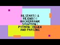 Re.start() & Re.end() | HACKERRANK SOLUTION | PYTHON | REGEX AND PARSING