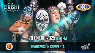 CMLL DESDE LA ARENA COLISEO DE GUADALAJARA: 28 DE ENERO 2025