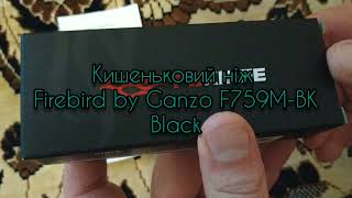 Огляд кишенькового ножа Firebird by Ganzo F759M-BK Black з Rozetka