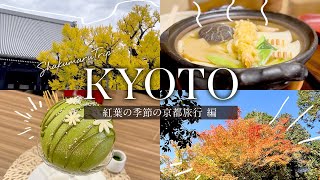 【VLOG】紅葉の季節にのんびり2泊3日京都旅行