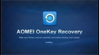 aomei recovery uefi 一鍵還原