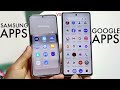 Samsung Applications Vs Google Applications! (Comparison) (Review)