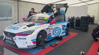 BTCC 2024 @Thruxton Circuit (Paddock Tour and pit lane walkabout)