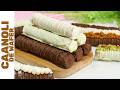 O DOCE DO MOMENTO! APRENDA A FAZER 10 SABORES DE CANNOLI DE WAFER COM 3 RECHEIOS SIMPLES!