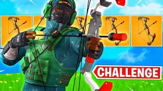 Fresh Does BOOM BOW *ONLY* Challenge in Fortnite
