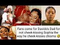 Picture of Davido's Dad check- kissing  his daughter in-law has left Baby mamas fans wondering 🤣