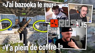 On explose leur base et rentre dedans mais... Ils reviennent ! - Rust #5