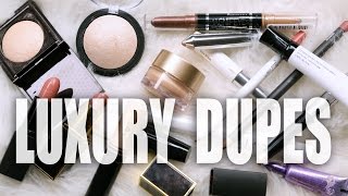 LUXURY DUPES | Drugstore Makeup