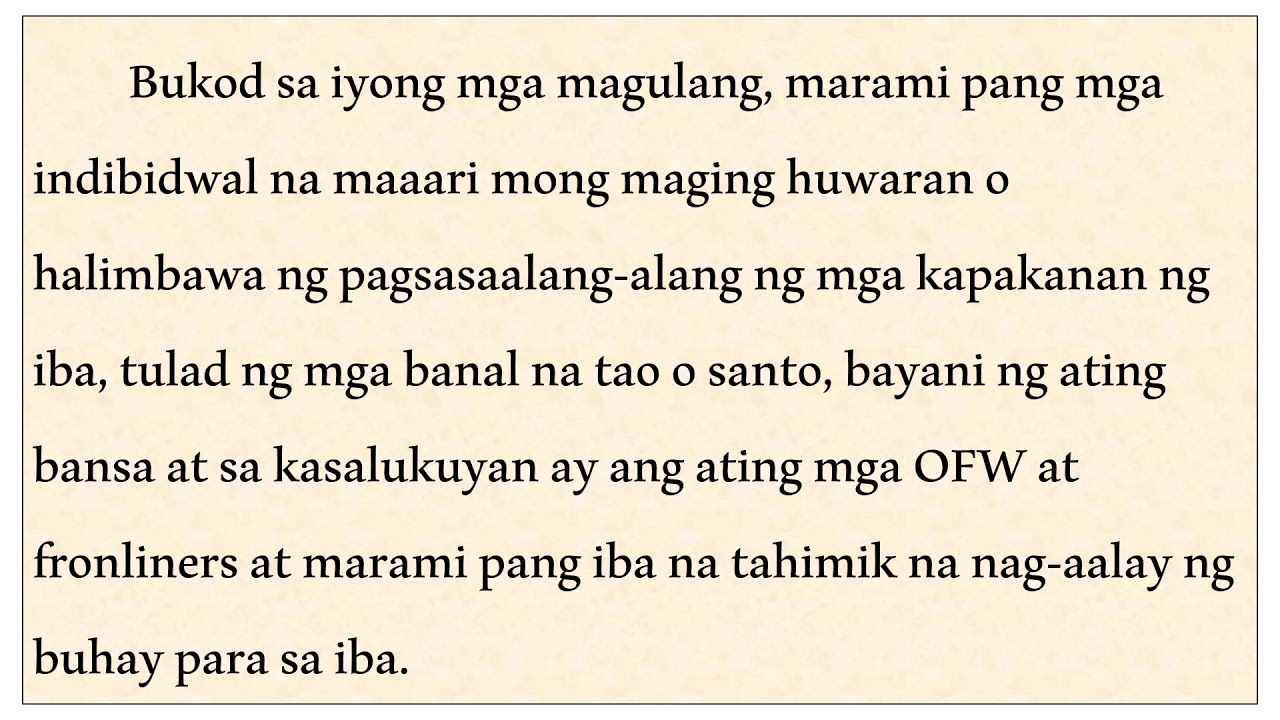 Magbigay Ng 5 Halimbawa Ng Pagsasaalang-alang Sa Kapwa