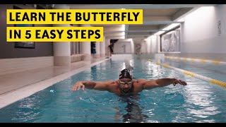 Learn the Butterfly Stroke in a 5 EASY STEPS
