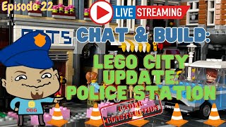 LEGO Police Station Build - LEGO City Update #lego #legocity #stream