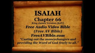 23. Isaiah Complete 1-66, King James Version (KJV) Free AV Bible Read Along Bible Narration 2