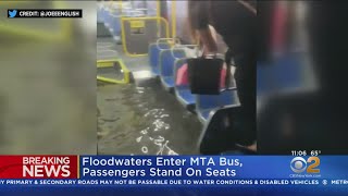 New Yorkers Urged To Avoid Subways Due To Flooding From Ida