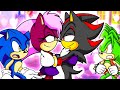 SONIA WANTS SHADOW! Shadow Meets Sonic's Siblings! (VR Chat)