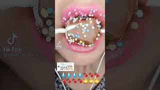 ASMR【chewing sound 咀嚼音】eat💧💧💧💧🍫🍫🍫🍫🍫🍫を食べる （Clipping） #shorts #asmr #咀嚼音 #音フェチ #口元だけ #切り抜き