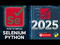 How to Install Selenium with latest Python 3.14 on Windows 10/11 [ 2025 Update ] Python Tutorial