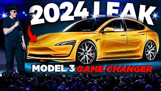 Elon Musk's ALL NEW 2024 Tesla Model 3 SHOCKS The Entire Car Industry! Here’s what we expect !