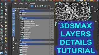 3DSMAX LAYERS BASIC SETTING HINDI TUTORIALS