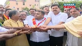 Puri: BJD Leaders Pray To Lord Jagannath For Supremo Naveen Patnaik's Good Health And Long Life