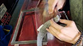 How to Replace Stove Door Tadpole Gasket - Quadra-Fire Pellet Stove