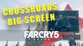 Far Cry 5 Something on the screen at the crossroads
