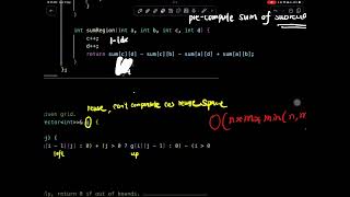 Leetcode-304-basic 2D-prefix sum