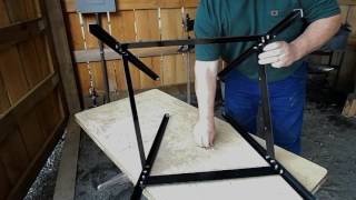 Whitlox Mini Wood-Fired Forge Stand Assembly