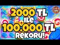 SWEET BONANZA 🍭 SLOT OYUNLARI 🍭 2000 TL İLE TÜRKİYE KÜÇÜK KASA REKORU! | REKOR KAZANÇ! | BİG WİN!