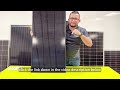 pro 100w 12v mono solar panel product unboxing