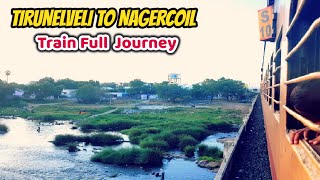 Tirunelveli to Nagercoil Train Full Journey | Nagercoil Express | Indian Railway