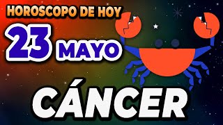 💖𝐑𝐎𝐃𝐄𝐀𝐓𝐄 𝐃𝐄 𝐏𝐄𝐑𝐒𝐎𝐍𝐀𝐒 𝐐𝐔𝐄 𝐓𝐄 𝐇𝐀𝐆𝐀𝐍 𝐅𝐄𝐋𝐈𝐙💥Cáncer♋Horoscopo de hoy cáncer 23 de Mayo 2024|MONHI VIDENTE