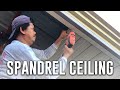 INSTALLING SPANDREL CEILING | VLOG #54