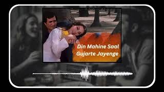 Din mahine saal gujarte jayenge ham pyar me jite pyar me marte jayenge @tseries @zeemusiccompany