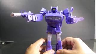 KO Transformers Masterpiece Destron Decepticon Laserwave Shockwave Review