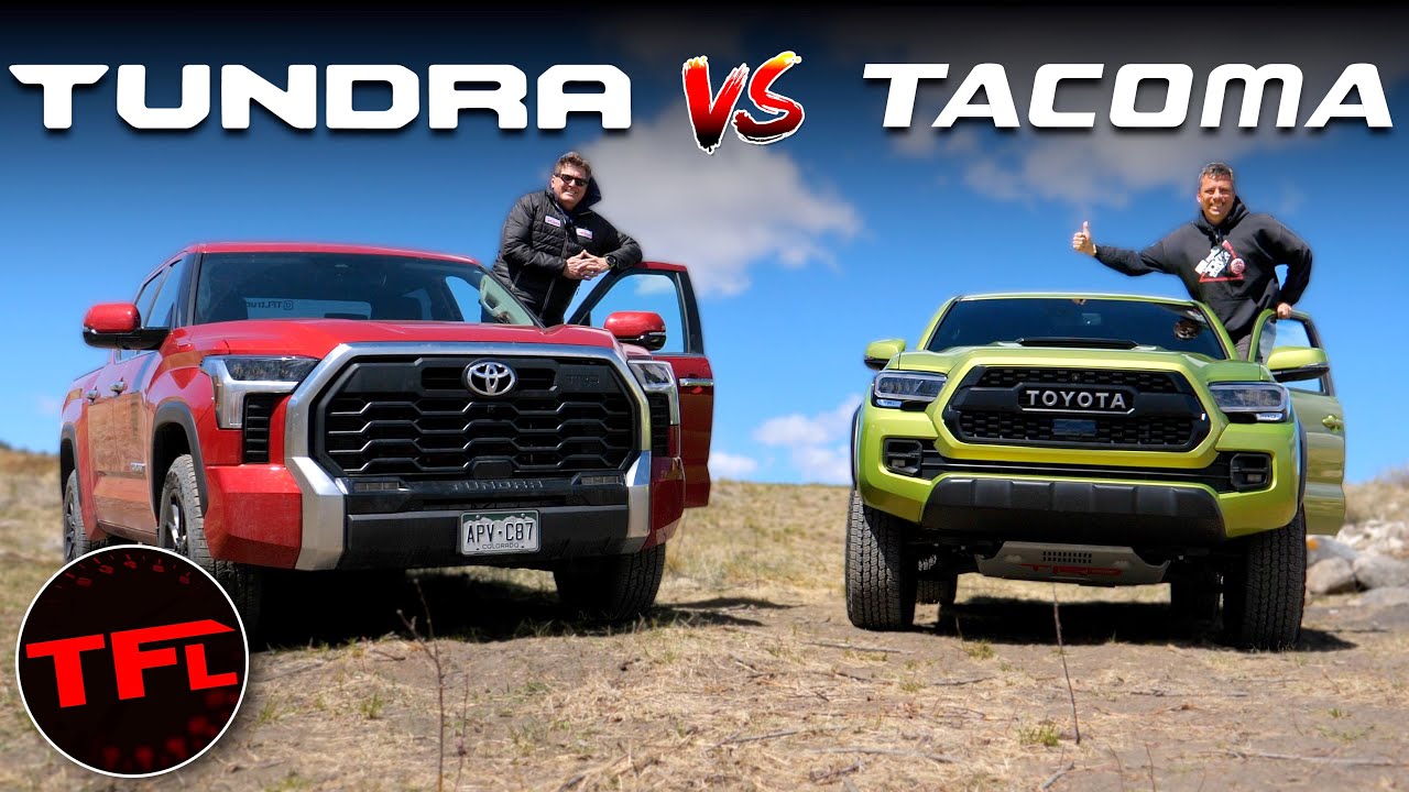 2022 Toyota Tundra Vs Tacoma TRD Pro: Which Is The Better Off-Road ...