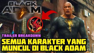 BLACK ADAM DAN JSA MELAWAN IBLIS MERAH SABBAC | MEPHISTO VERSI DCEU ? | BLACK ADAM TRAILER BREAKDOWN