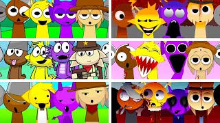 Incredibox Sprunki but ONLY BRUD & SIMON & DURPLE & TUNNER in ALL Different Mods