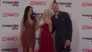 PornDoe Premium interview with Trillium and Drd D @ the AVN Awards 2016