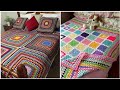 Top Class Crochet Bedsheets Designs //Beautiful Crochet Bedsheets With Granny Patrern