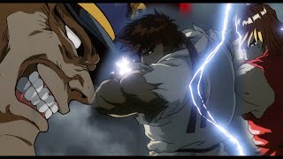 Ryu y Ken VS Bison (Doblaje Latino Mexicano)