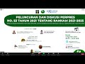 peluncuran perpres nomor 53 tahun 2021 tentang rencana aksi nasional ham tahun 2021 2025