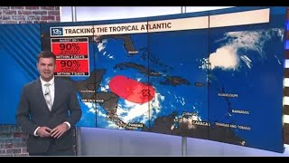 Tropical depression likely to form over the western Caribbean Sea