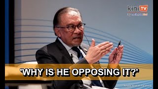 'Who is he trying to defend?' - Anwar hits back at Hamzah over targeted subsidy
