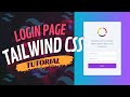 How to Make Login Page Using Tailwind CSS