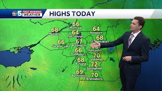 Video: Clouds and a few showers return on Monday (5-01-22)