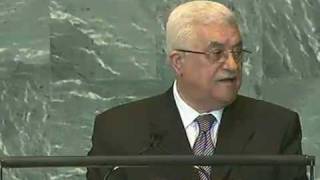 Moment of Truth: H.E. Mahmoud Abbas (Palestine) speaks at 66th UN GA