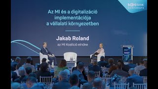 MBH Bank Corporate Konferenciák - Az MI és a digitalizáció implementációja a vállalati környezetben